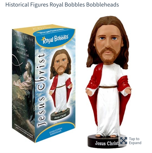 Royal Bobbles Other - Royal Bobbles Jesus Figure Bobblehead 7.5"Tall NIB